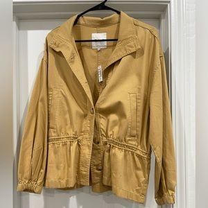 Mustard yellow Madewell jacket size small